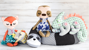 Enxoval de bebê: naninhas, cubo e protetor de berço