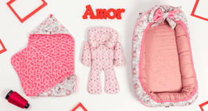 Enxoval de bebê: cadeirinha, saco de dormir e ninho